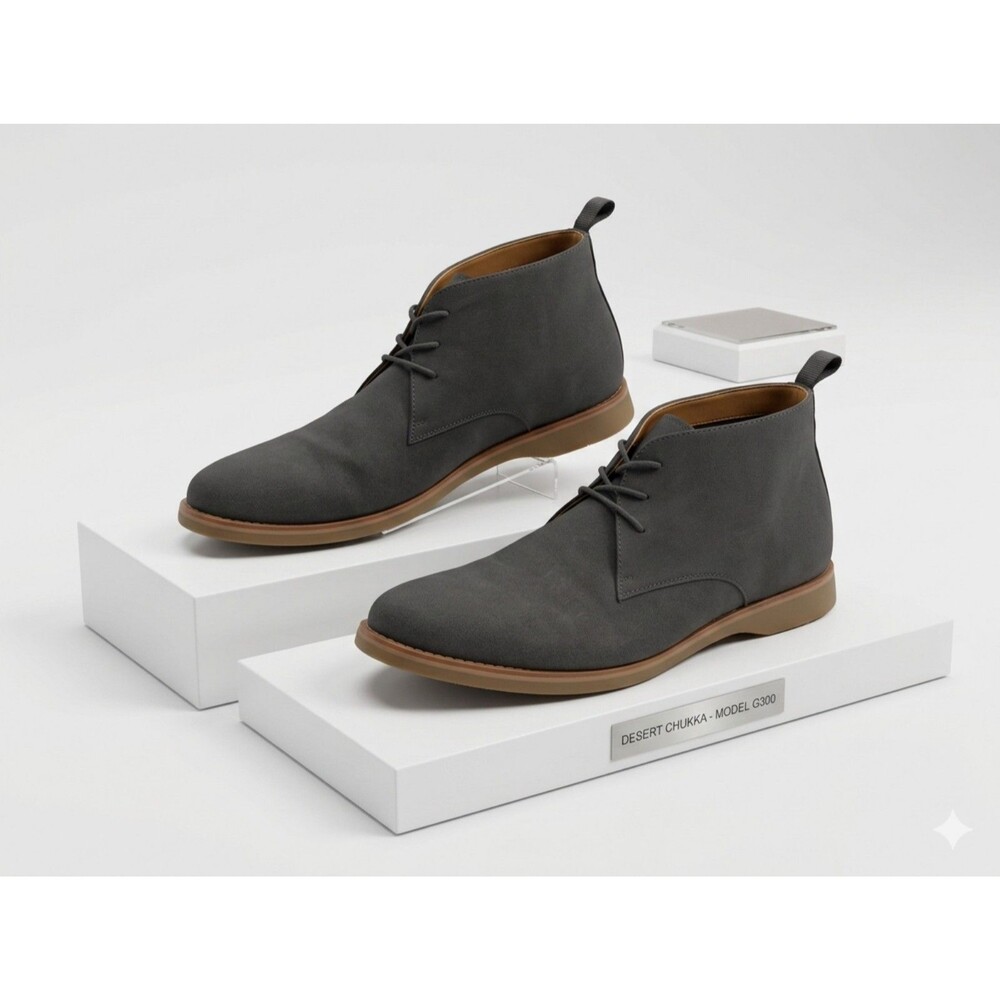 Goodfellow Men's Casual Grey Chukka Boots 13